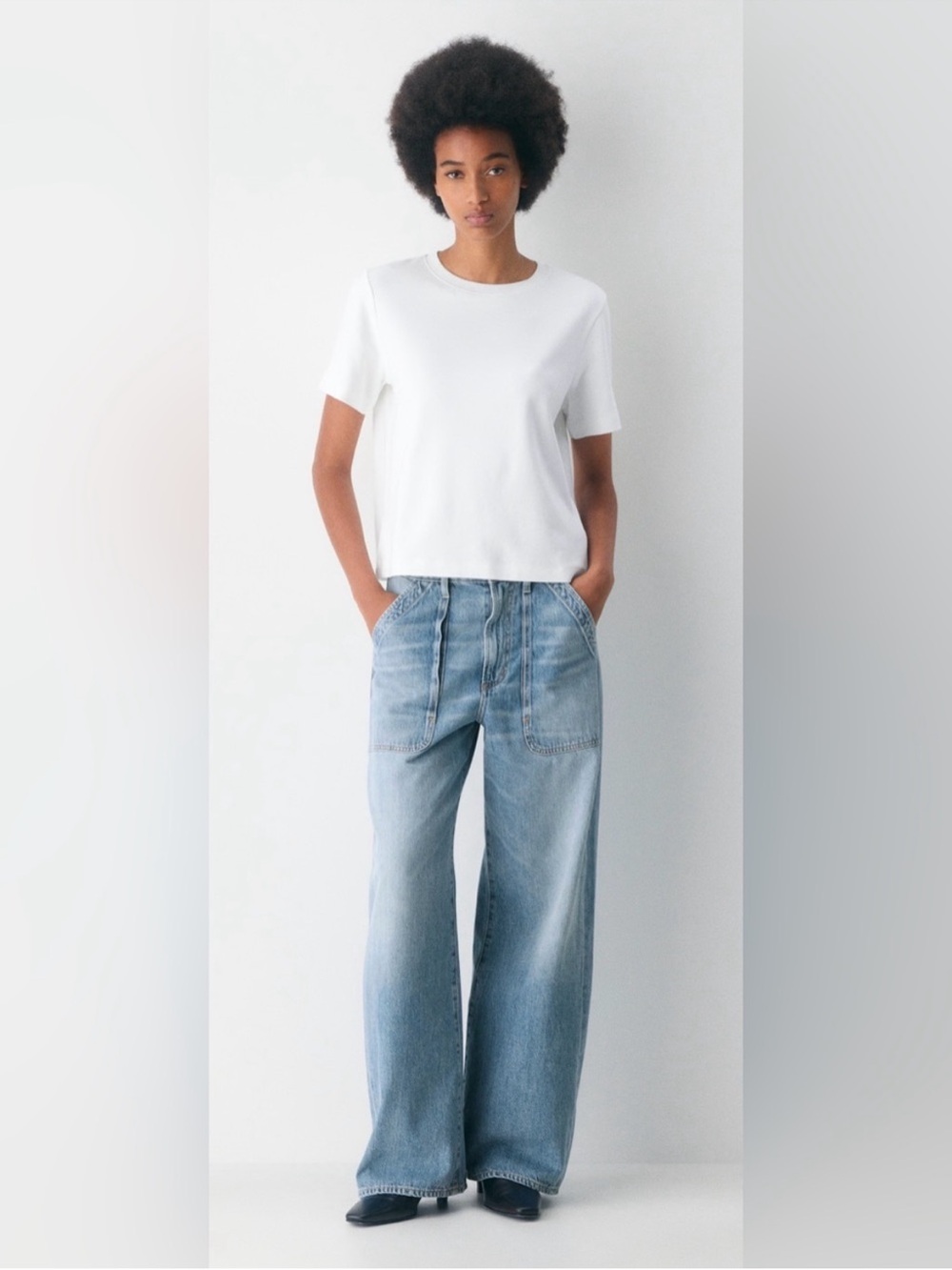Citizens of Humanity Ayla Cargo Jean Pant - Picture 2 of 12